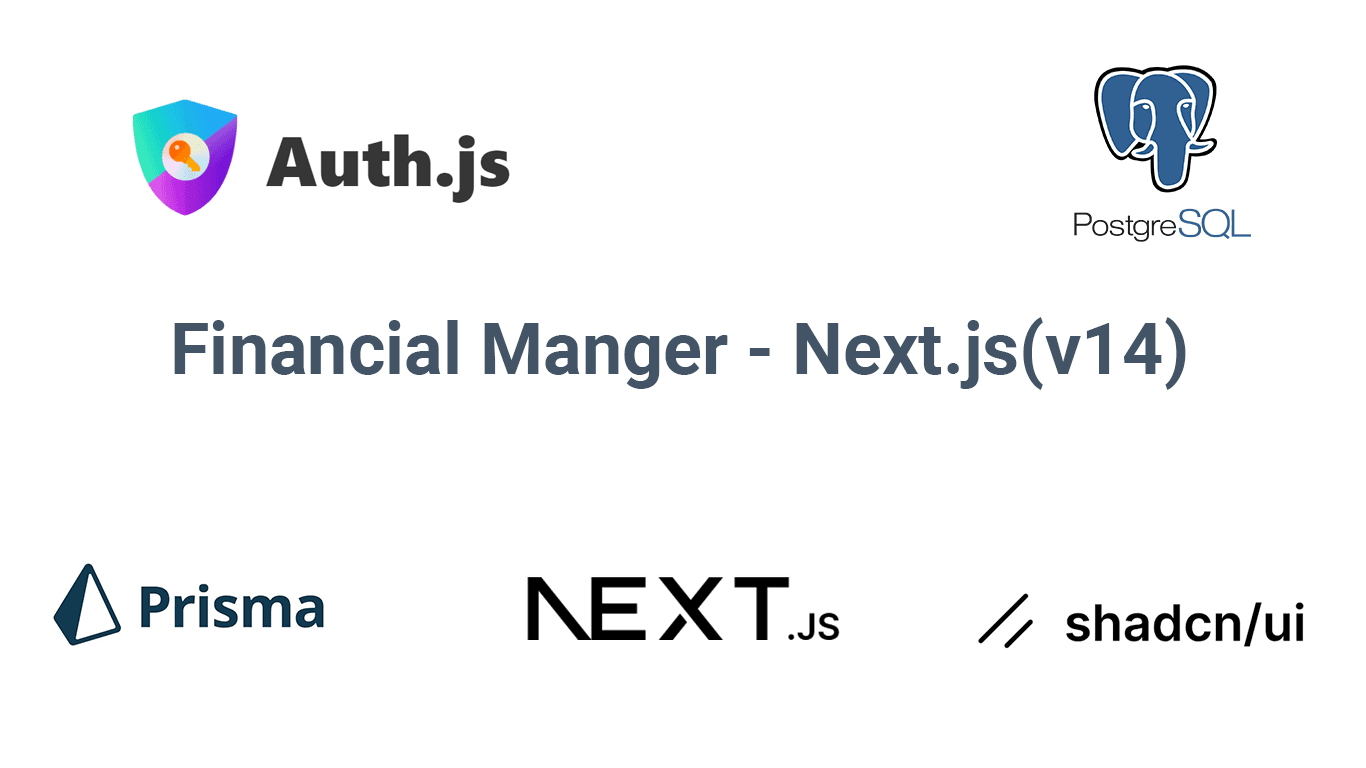 Financial Manager - Next.js